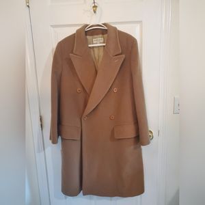 Armani inspired camel coat